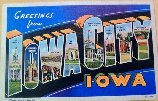Iowa City. This Weekend. Be There!