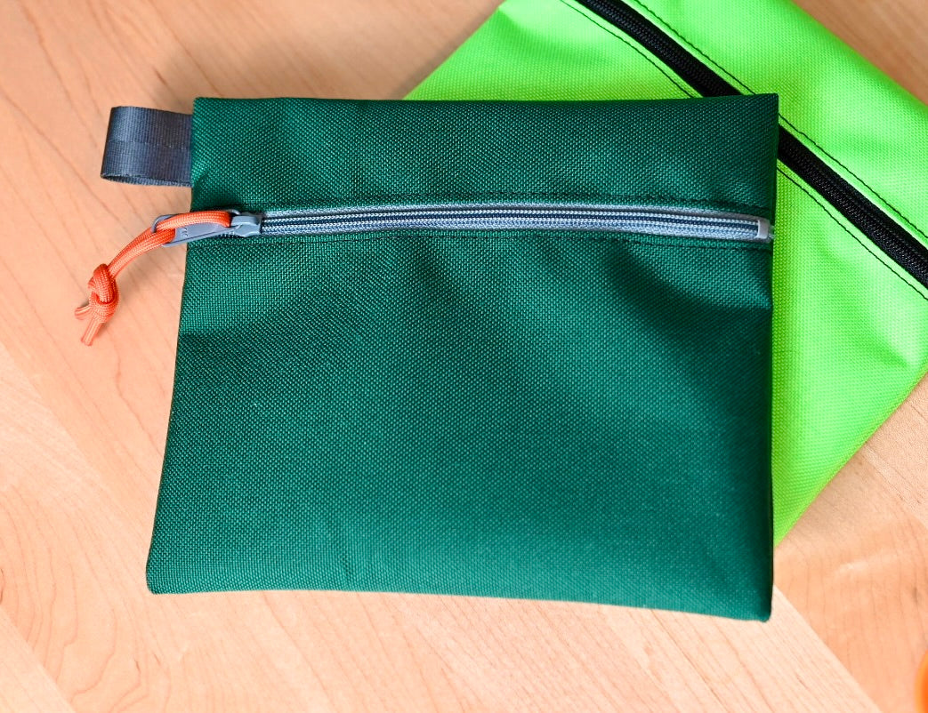 Cordura Zip Pouch - Assorted Colors