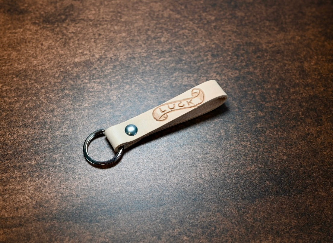 Snoopy Keychain - Brass Hardware