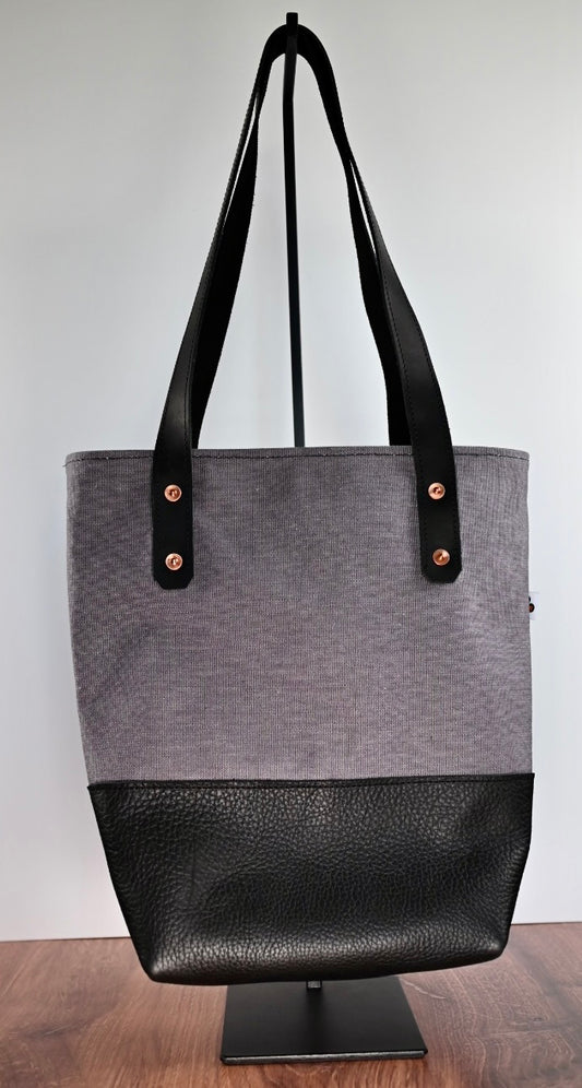 Rover Tote - Heavy Canvas and Leather