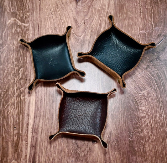 Leather Jewelry Tray
