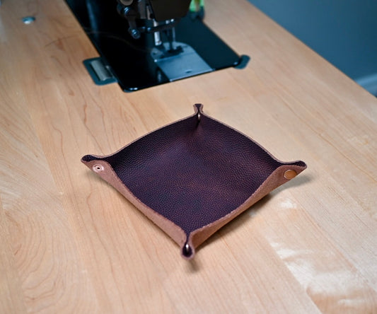 Football Leather Valet Tray - Limited!