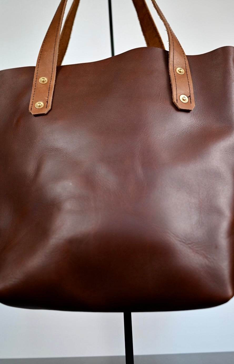 Hill Climb Tote - Leather