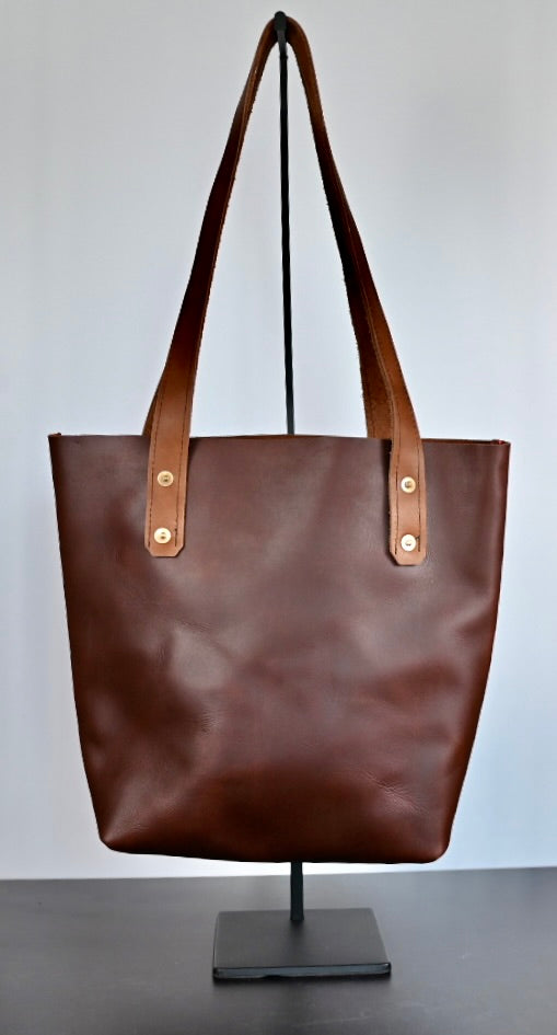 Hill Climb Tote - Leather