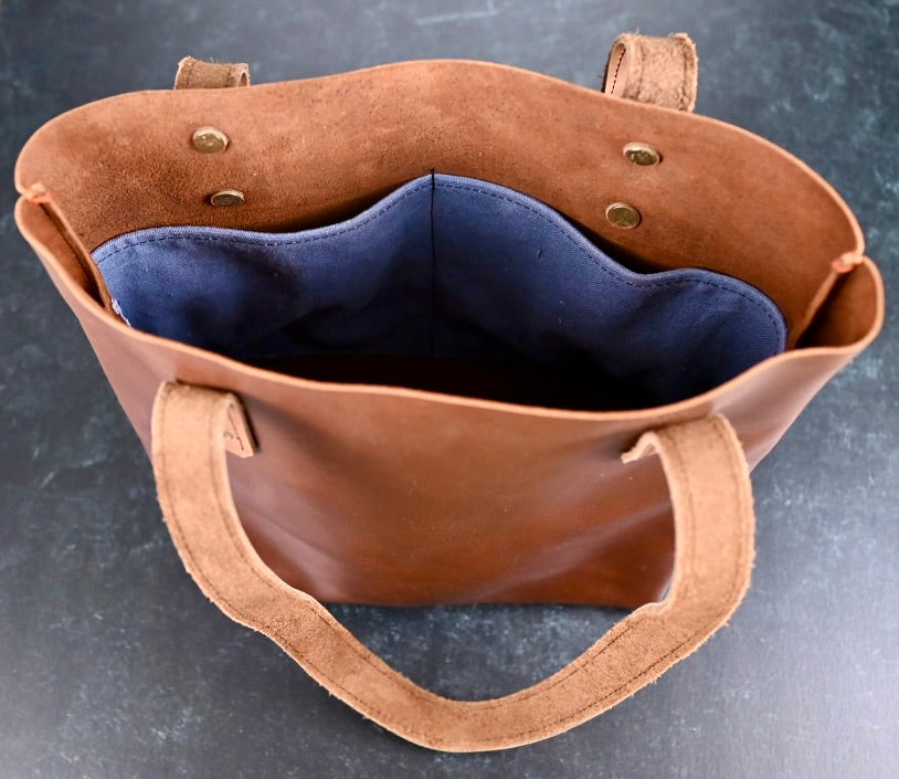 Hill Climb Tote - Leather