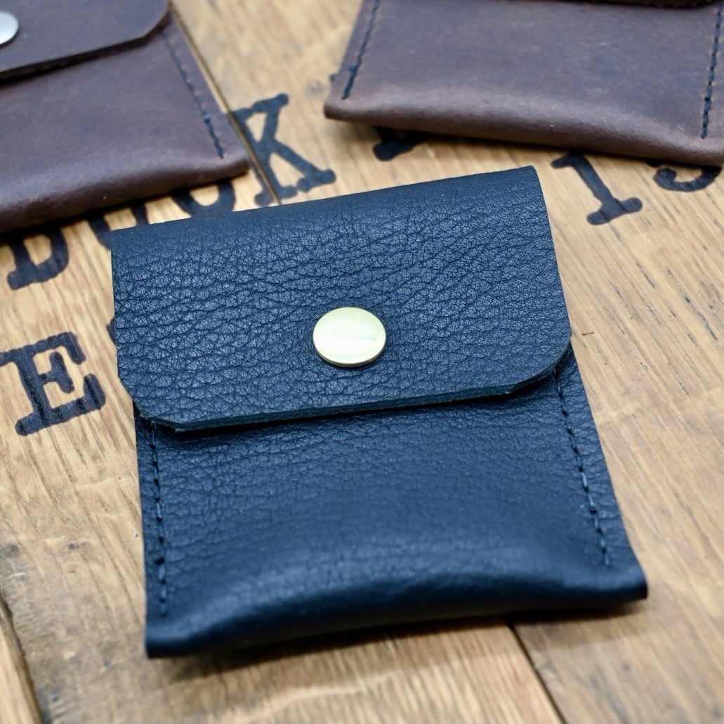 Card/ID Stash Pouch - Assorted Leather