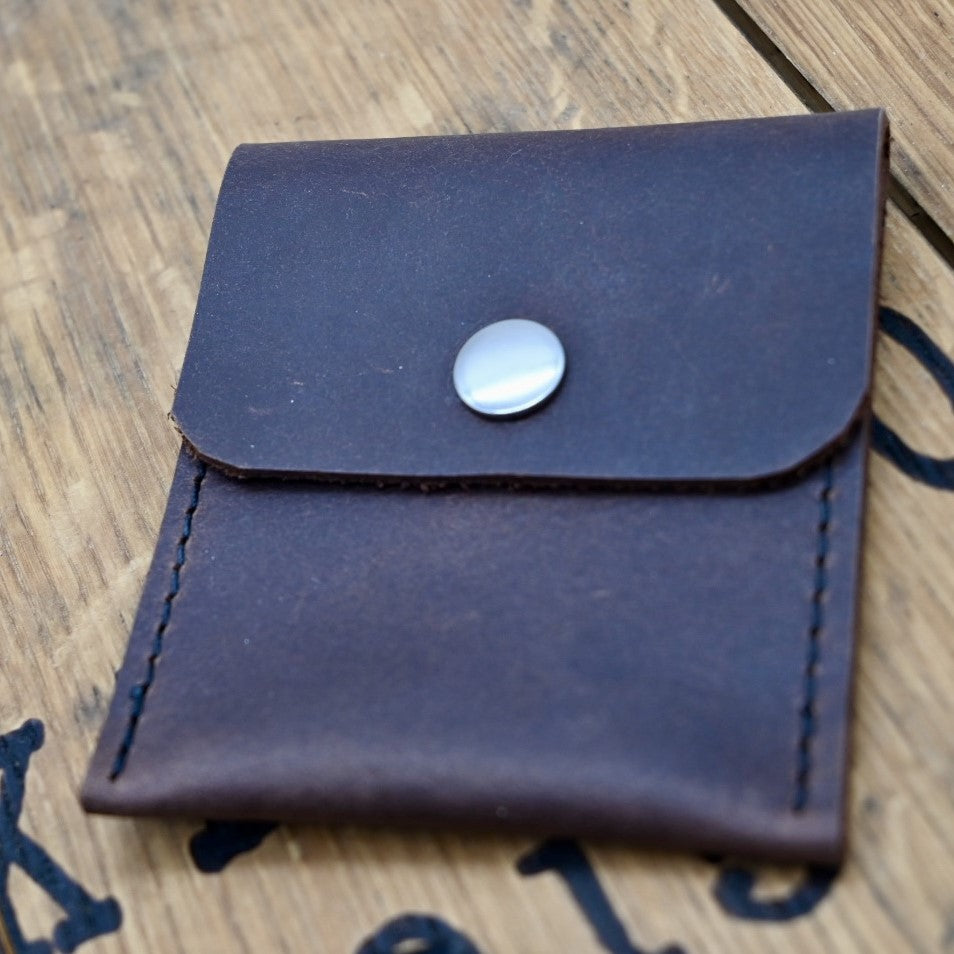 Card/ID Stash Pouch - Assorted Leather