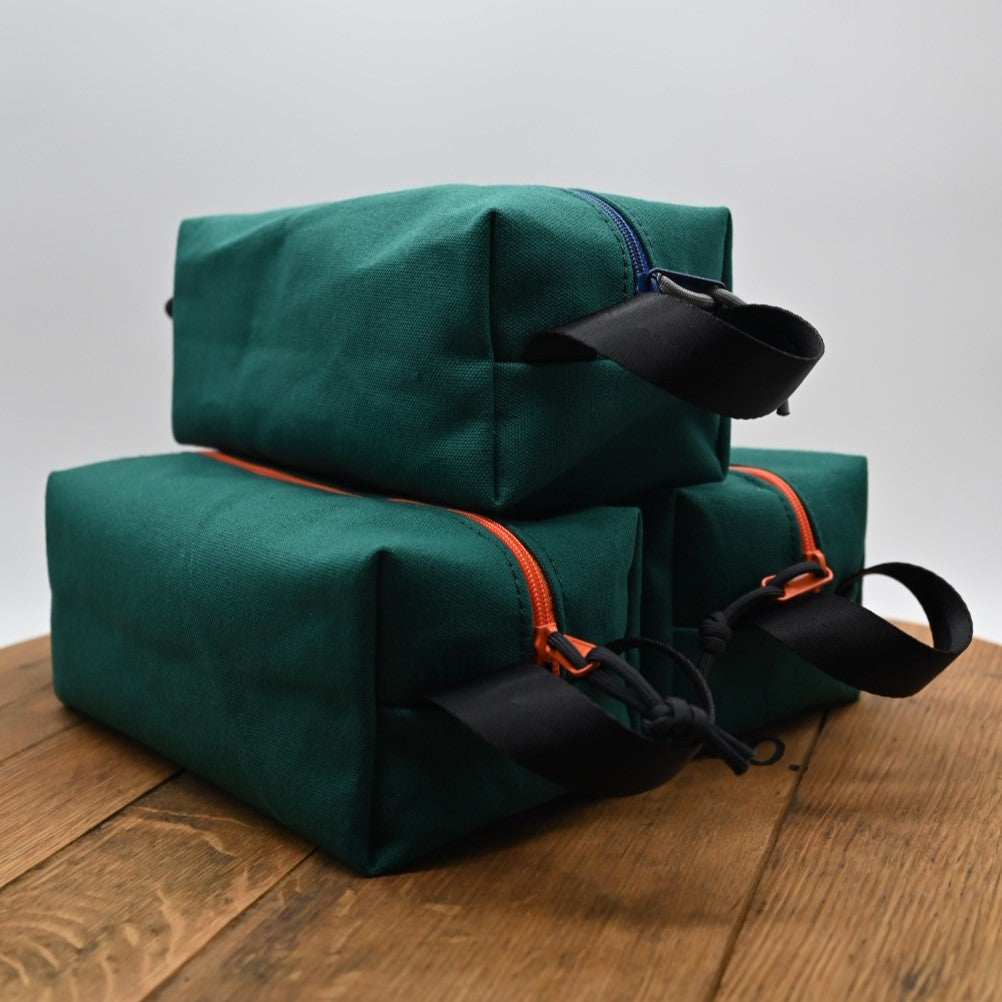 Canvas Dopp Kit - Spruce